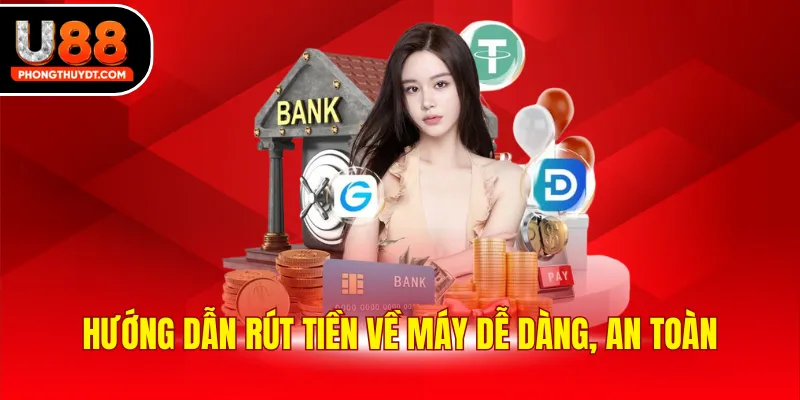 Hướng dẫn rút tiền về máy dễ dàng, an toàn