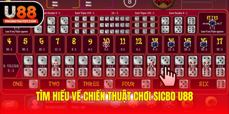 Tìm hiểu về chiến thuật chơi Sicbo U88