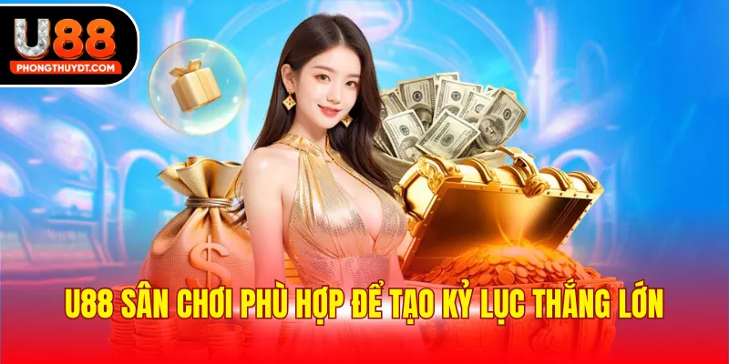 U88 sân chơi phù hợp để tạo kỷ lục thắng lớn
