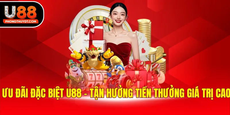 Ưu Đãi Đặc Biệt U88 - Tận Hưởng Tiền Thưởng Giá Trị Cao